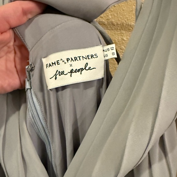 Free People Backless Gray Maxi Dress - Picture 2 of 2